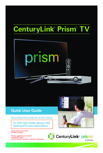 CenturyLink Prism TV