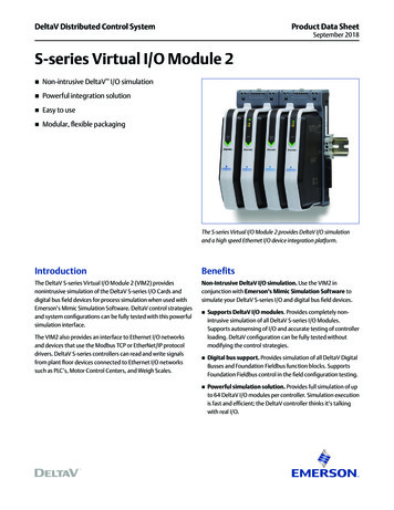 S-series Virtual I/O Module 2 - Emerson