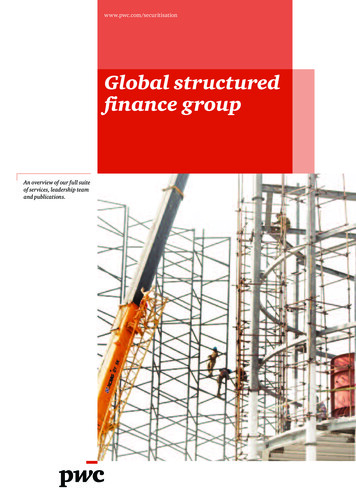 Global Structured Finance Group - PwC