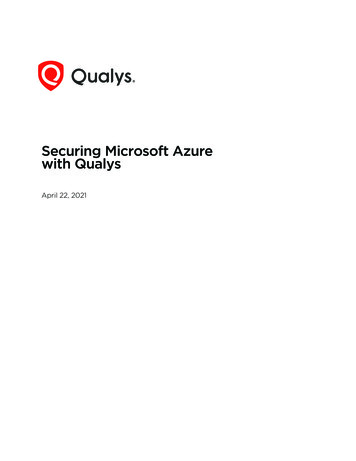 Securing Microsoft Azure With Qualys