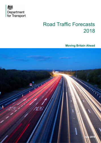 Road Traffic Forecasts 2018 - GOV.UK
