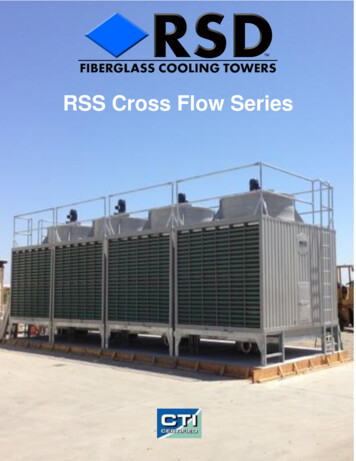 RSS Cross Flow Series - Rsdcoolingtowers 