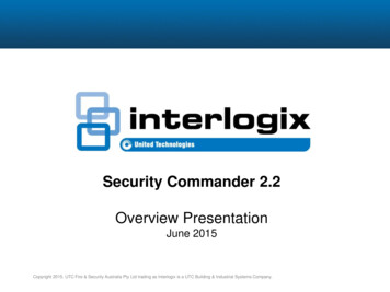 Security Commander 2 - Home - Fire Security Products