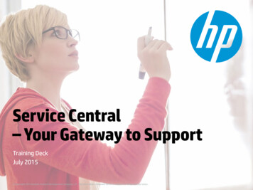 Service Central – Your Gateway To Support