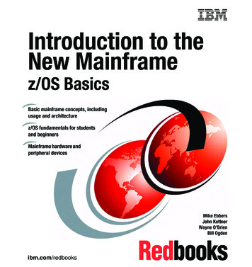 Front Cover Introduction To The New Mainframe