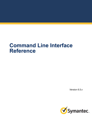 SGOS Command Line Interface Reference