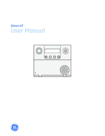 Simon XT User Manual - ADT