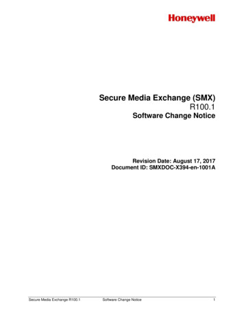 Secure Media Exchange (SMX) R100
