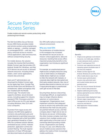 Secure Remote Access Series