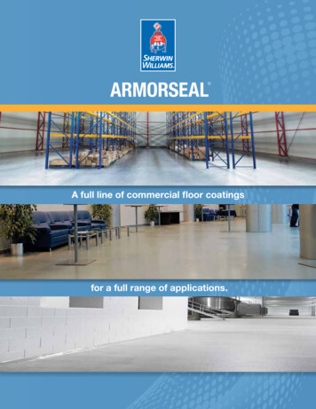 A Full Line Of Commercial Floor Coatings - Sherwin-Williams