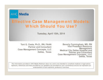 Effective Case Management Models: Which Should You Use?