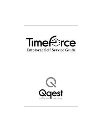 Tf Self Service Employee - Qqest Time And Attendance Systems