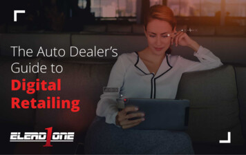 The Auto Dealer’s Guide To Digital Retailing