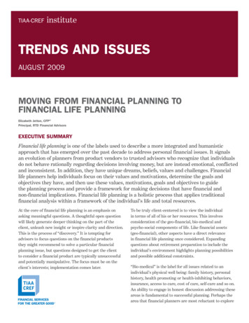 TRENDS AND ISSUES - TIAA Institute