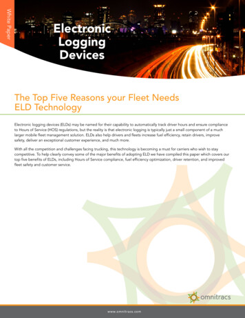 The Top Five Reasons Your Fleet Needs ELD Technology
