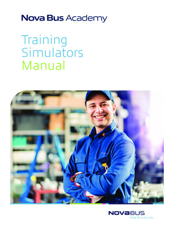 Training Simulators Manual