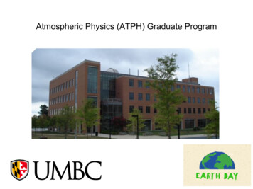 Atmospheric Physics (ATPH) Graduate Program