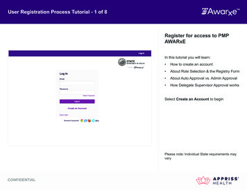 User Registration Process Tutorial