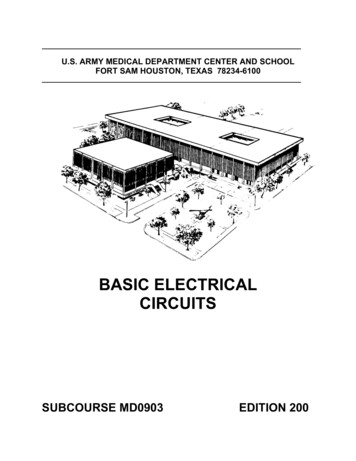 US Army Medical Course Basic Electrical Circuits