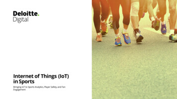 Internet Of Things (IoT) InSports - Deloitte