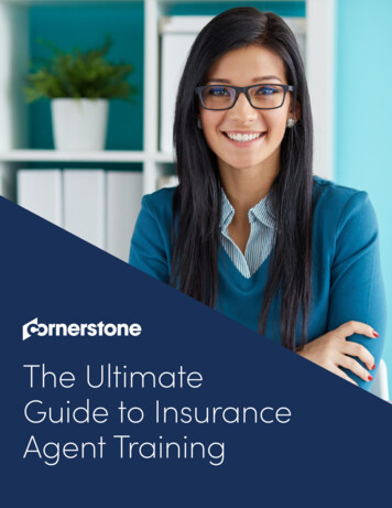 The Ultimate Guide To Insurance Agent Training