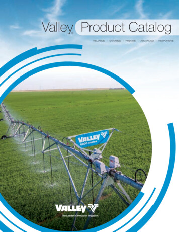 Valley Product Catalog