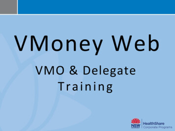 VMO & Delegate Training