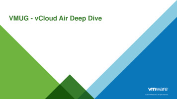 VMUG - VCloud Air Deep Dive