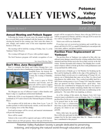 Potomac Valley Views Audubon Valley Society