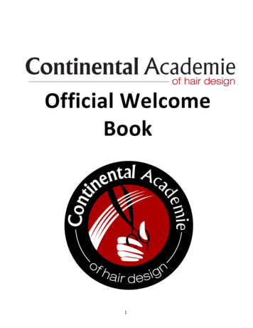 Official Welcome Book - Continental Academie