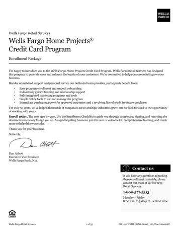 Wells Fargo Retail Services Wells Fargo Home Projects .
