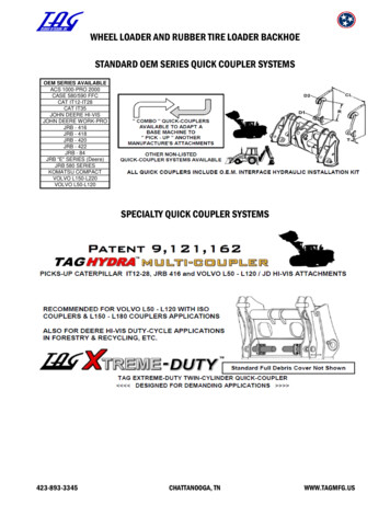 Wheel Loader Specs - TAG Manufacturing