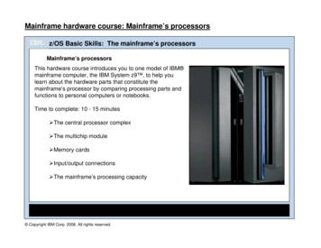 Z/OS Basic Skills: The Mainframe’s Processors