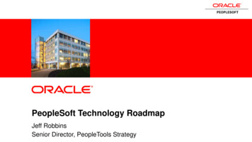PeopleSoft Technology Roadmap - Oracle
