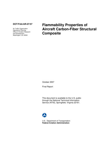 DOT/FAA/AR-07/57 Flammability Properties Of Aircraft .