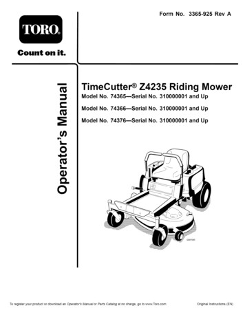 Mmmm TimeCutter Z4235 Riding Mower