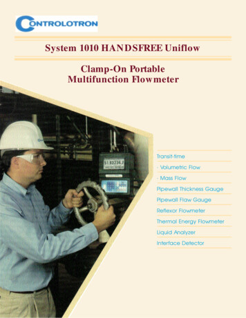 System 1010 HANDSFREE Uniflow Clamp-On Portable .
