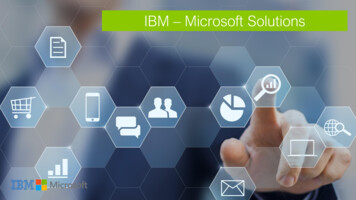 IBM Microsoft Solutions
