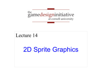 2D Sprite Graphics - Cornell University