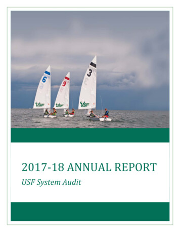 2017-18 ANNUAL REPORT - USF