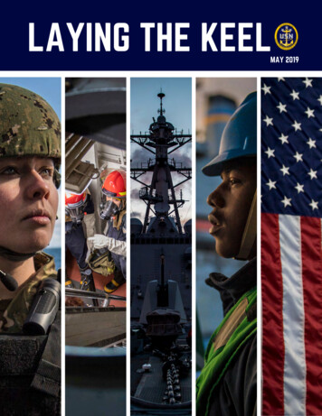 LAYING THE KEEL - U.S. Department Of Defense