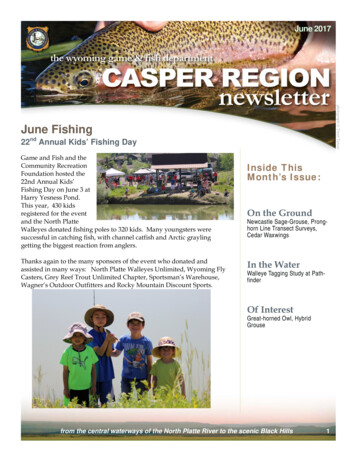 2017 Casper Region Newsletter June - Wyoming