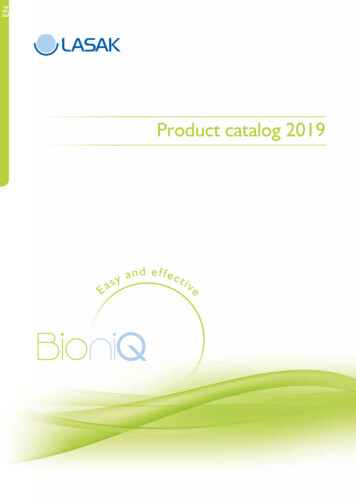 Product Catalog 2019 - LASAK
