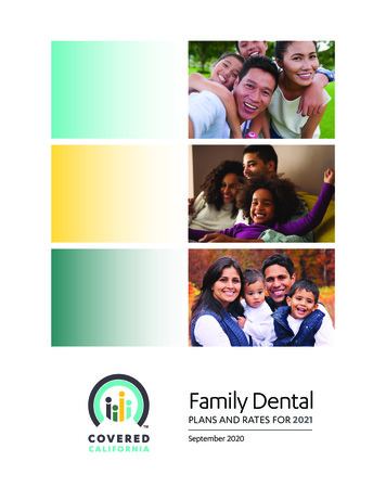 Family Dental - Hbex.ca.gov