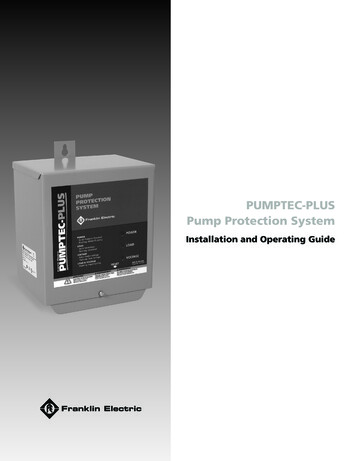 PUMPTEC-PLUS Pump Protection System