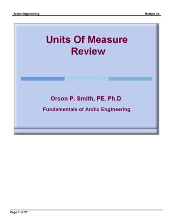 Arctic Engineering Module 2a - University Of Alaska System