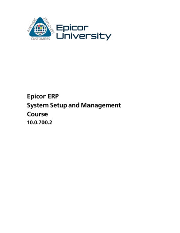 System Setup And Management Course