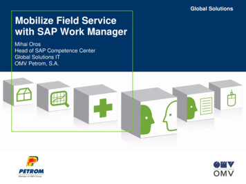 Global Solutions Mobilize Field Service With SAP Work 