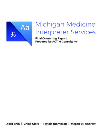 Michigan Medicine Interpreter Services
