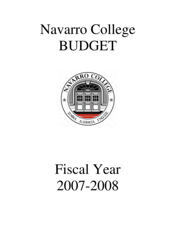 Fiscal Year 2007-2008 - THECB